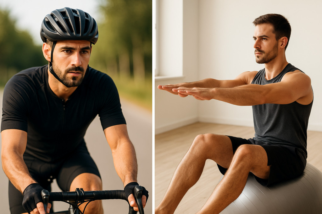 Ciclismo e Pilates