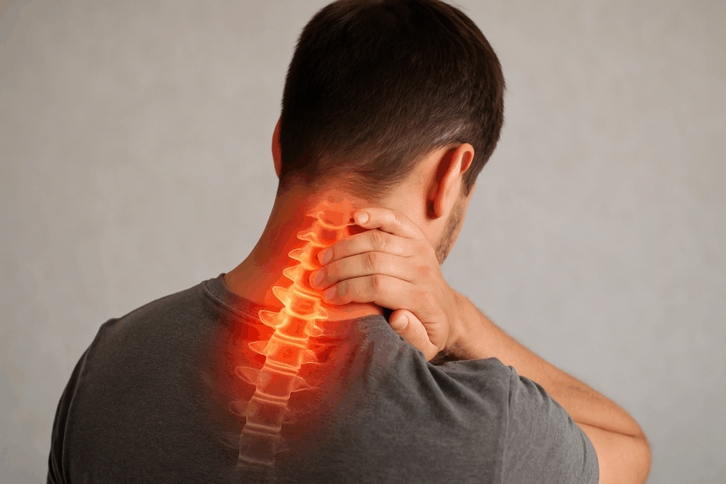 Dor no pescoço : Alívio e prevenção com Pilates